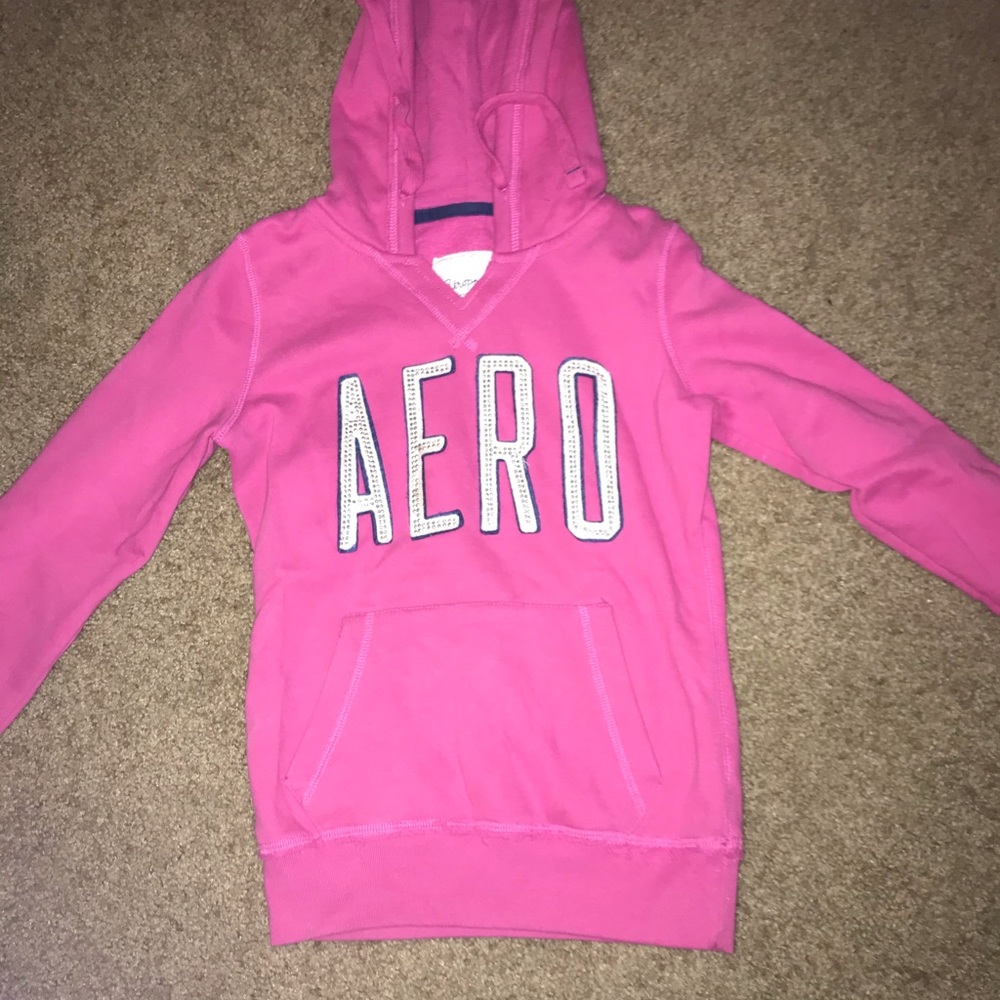 Pink Aeropostale hoodie